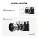 Freewell 1.5X Telephoto Lens for FUJI X100VI X100V (Black)