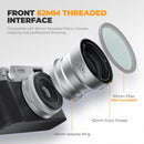 Freewell 1.5X Telephoto Lens for FUJI X100VI X100V (Silver)