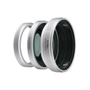 Freewell 2-in-1 Wide Angle & Macro Lens for FUJI X100VI X100V (Silver)