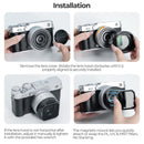 Freewell Lens Hood Kit for Fuji XF 23mm F2.8 (Black)