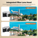 Freewell Lens Hood Kit for Fuji XF 23mm F2.8 (Silver)