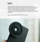 Freewell CPL Filter with 17mm Mount for Samsung Galaxy S25/S24 Ultra