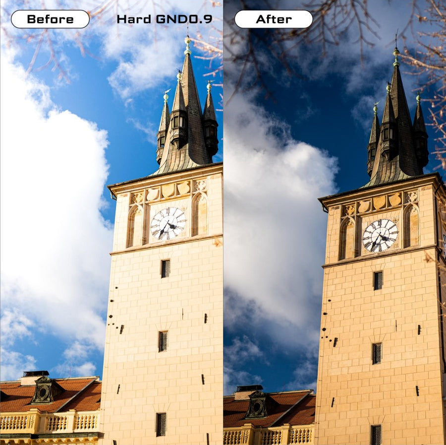 Freewell Hard Gradient GND0.9 (3 Stop) ND0.8 Filter for Eiger Matte Bo
