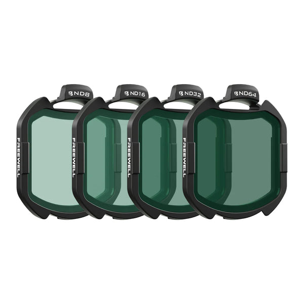 Freewell 4-Pack Standard Day ND Filter Set for DJI O4 Air Unit Pro