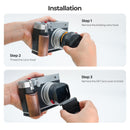 Freewell Real Lens Hood for Fuji GFX100RF (Black)