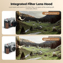 Freewell Real Lens Hood for Fuji GFX100RF (Silver)