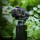 Freewell VND 3-7 Stops (Mist Edition) Filter for DJI Osmo Pocket 4P / Xtra Muse 2 Pro (Black)