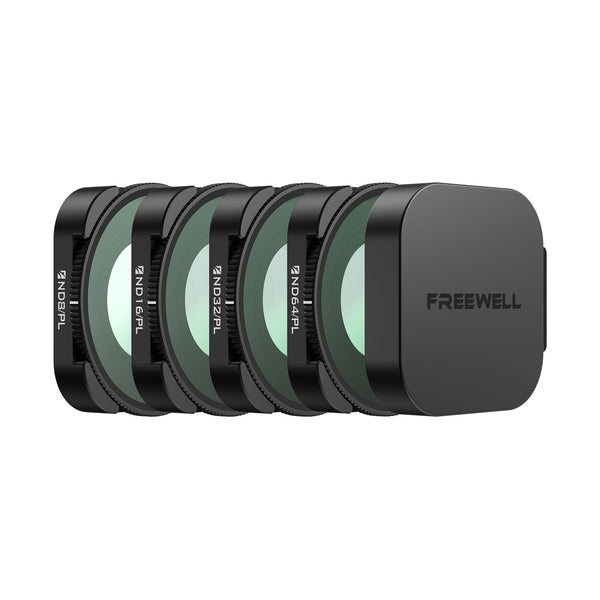 Freewell 4-pack Bright Day ND/PL Filter Set for GoPro Mission 1 / Mission 1 Pro