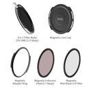 Haida 72mm NanoPro U-LR Magnetic X-in-1 Filter (Silver & Black)