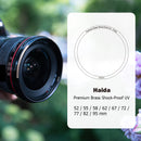 Haida 77mm Premium Brass Shock-Proof UV Filter