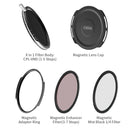 Haida 82mm NanoPro U-LR Magnetic X-in-1 Filter (Silver & Black)