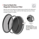 Haida 82mm NanoPro U-LR Magnetic X-in-1 Filter (Silver & Black)