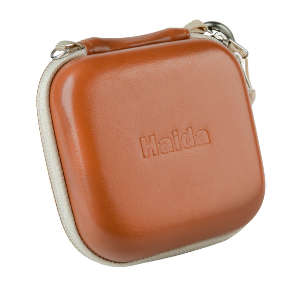 Haida Brown Filter Case (Fits 5pcs Round Filters up to 112mm and 2 SD Cards)