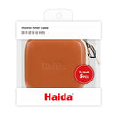 Haida Brown Filter Case (Fits 5pcs Round Filters up to 58mm and 2 SD Cards)