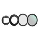 Haida NanoPro Magnetic Filter Kit (UV+CPL+Mist Black 1/4) with Magnetic DC-2 Adapter Ring for Canon G7X III (Black)