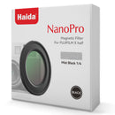 Haida NanoPro Magnetic Mist Black 1/4 Filter for FUJIFILM X half  (Black)