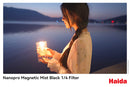 Haida NanoPro Magnetic Mist Black 1/4 Filter for FUJIFILM X half  (Silver)