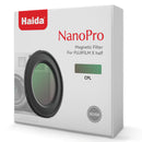 Haida NanoPro Magnetic CPL Filter for FUJIFILM X half (Silver)