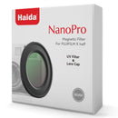Haida NanoPro Magnetic UV Filter with Lens Cap for FUJIFILM X half (Silver)