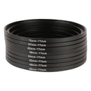 Haida 8pcs Step-up Ring 77mm Kit (46-77mm,49-77mm,52-77mm,55-77mm,58-77mm,62-77mm,67-77mm, 72-77mm)