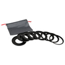 Haida 8pcs Step-up Ring 82mm Kit (49-82mm,52-82mm,55-82mm,58-82mm,62-82mm,67-82mm,72-82mm, 77-82mm)