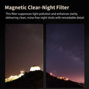 Haida NanoPro Magnetic Clear-Night Filter for Insta360 Luna Ultra (Black)