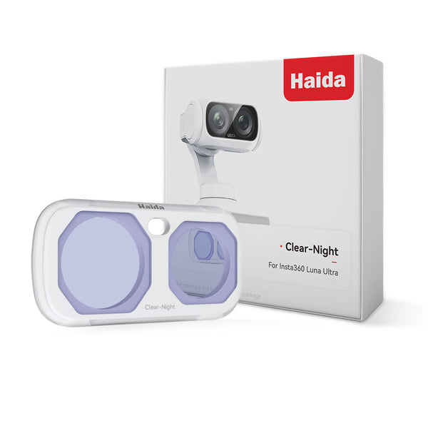 Haida NanoPro Magnetic Clear-Night Filter for Insta360 Luna Ultra (White)