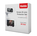 Haida Tempered Glass Screen and Lens Protector Set for Insta360 Luna Ultra (HD Clear Film)