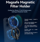 Haida MagSafe Magnetic Filter Kit for iPhone 17 / 16 / 15 Series (CPL / Mist Black 1/4 / Filter Holder / Filter Case)