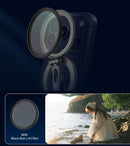 Haida 58mm Magnetic Mist Black 1/4 Filter for iPhone 17/16/15 Series (adapter sold separately)