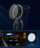 Haida 58mm Magnetic Blue Streak Filter for iPhone 17/16/15 Series (adapter sold separately)
