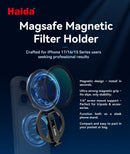 Haida MagSafe Magnetic Filter Holder for iPhone 17/16/15 Series (Black)