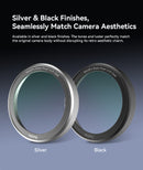Haida NanoPro U-LR Clear Filter for Fujifilm GFX100RF (Black)