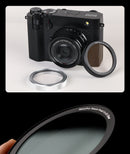Haida NanoPro U-LR Clear Filter for Fujifilm GFX100RF (Silver)