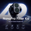 Haida 3-pack NanoPro Filter Kit for DJI Osmo Pocket 4P ( CPL / VND / Mist Black 1/4)