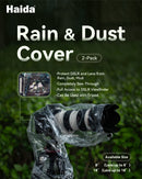 Haida 2-Pack 18" Rain & Dust Camera Cover