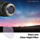 Haida Rear Lens Clear-Night Filter for Sony FE 12-24mm F2.8 GM / F4 G, Nikon Z 14-24mm F2.8 S, Sigma 14-24mm F2.8 DG DN, 14mm F1.4 DG DN, Leica SL 14-24mm F2.8