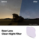 Haida Rear Lens Clear-Night Filter for Sony FE 12-24mm F2.8 GM / F4 G, Nikon Z 14-24mm F2.8 S, Sigma 14-24mm F2.8 DG DN, 14mm F1.4 DG DN, Leica SL 14-24mm F2.8
