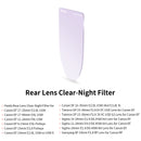 Haida Rear Lens Clear-Night Filter for select Canon / Tamron / Sigma / Samyang Lenses