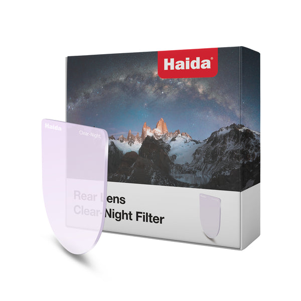 Haida Rear Lens Clear-Night Filter for select Canon / Tamron / Sigma / Samyang Lenses