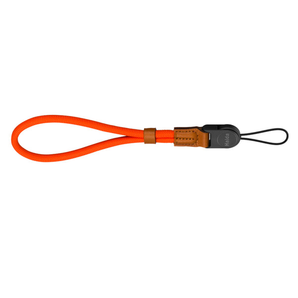 Haida Woven Rope Wrist Strap (Vibrant Orange)