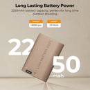 K&F Concept 2pcs LP-E6NH 2250mAh Type-C Mount Direct Camera Battery