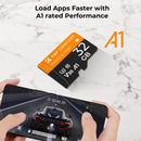 K&F Concept 32GB U3/V30/A1 Micro SD Card with Adapter