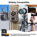 K&F Concept 64GB U3/V30/A1 Micro SD Card with Adapter