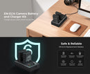 K&F Concept EN-EL14 1050mAh Digital Camera Dual Battery with Dual Channel Charger