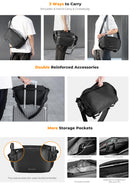 K&F Concept 12L Urban Wander 01 Sling Bag (Black)