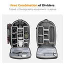 K&F Concept 18L Nature Wander 04 Camera Backpack (Black)