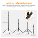 K&F Concept 2m/78.8" Light Stand with 1/4" Screw