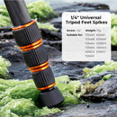 K&F Concept 3pcs Universal Anti-Slip Rubber Tripod Feet with 1/4" Screw