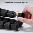 K&F Concept 3pcs Universal Anti-Slip Rubber Tripod Feet with 1/4" Screw